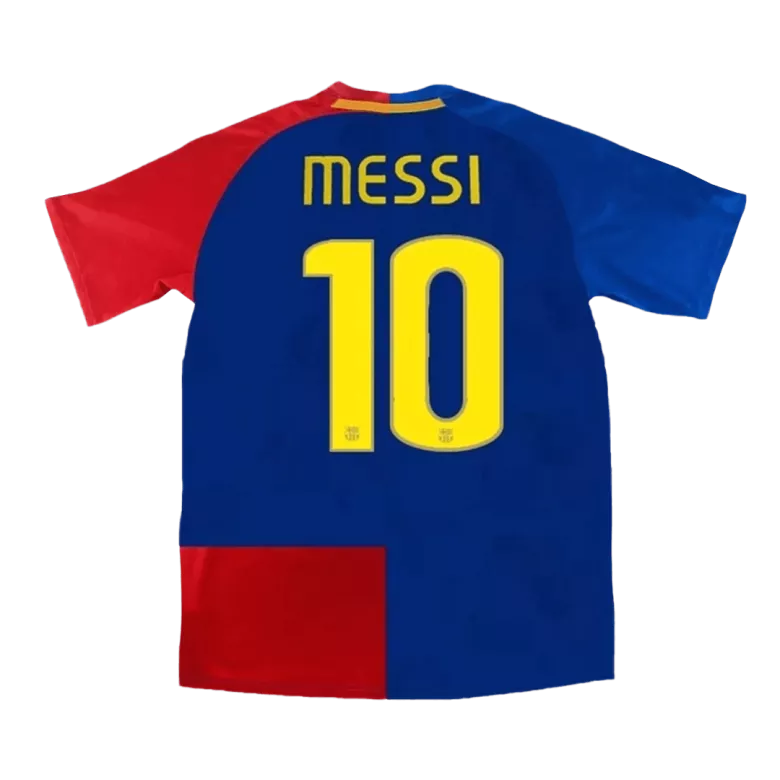 Barcelona MESSI #10 Home Jersey Retro 2008/09 - UCL Final - gojersey
