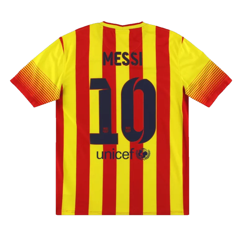 Barcelona MESSI #10 Away Jersey Retro 2013/14 - gojersey