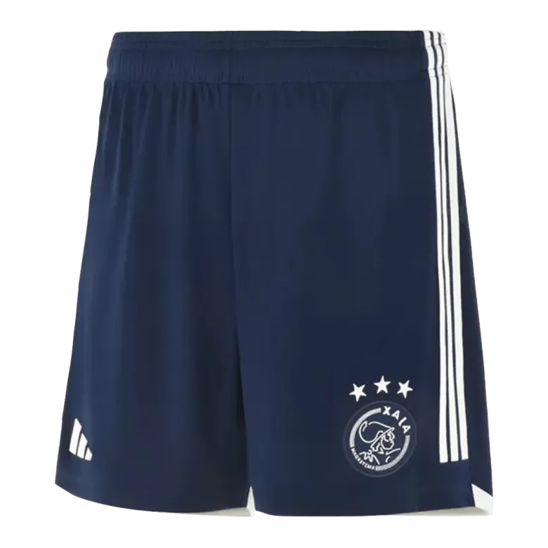 Ajax Away Soccer Shorts 2023/24 - gojersey