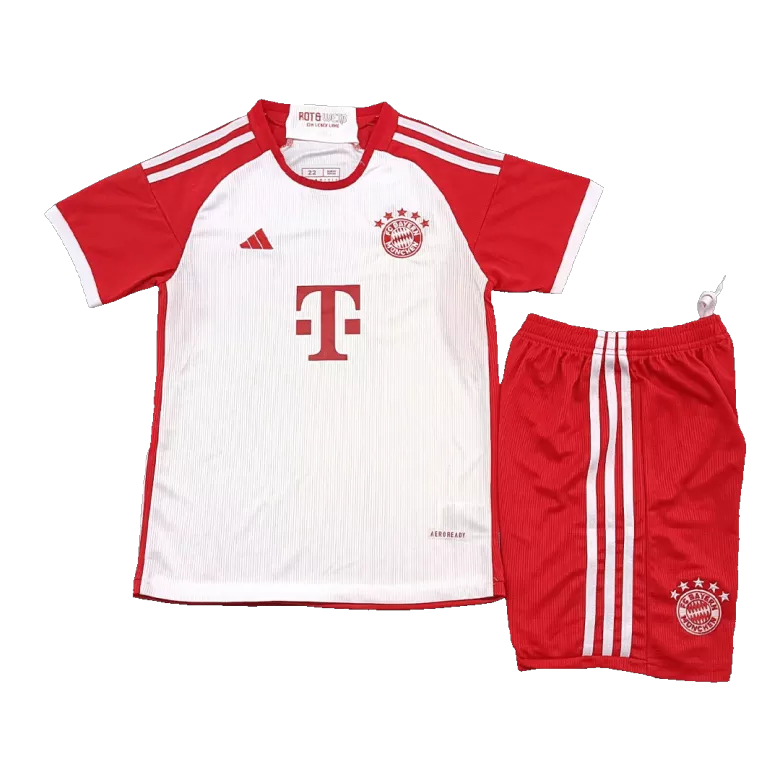 Bayern Munich Home Jersey Kit 2023/24 Kids(Jersey+Shorts+Socks) - gojersey