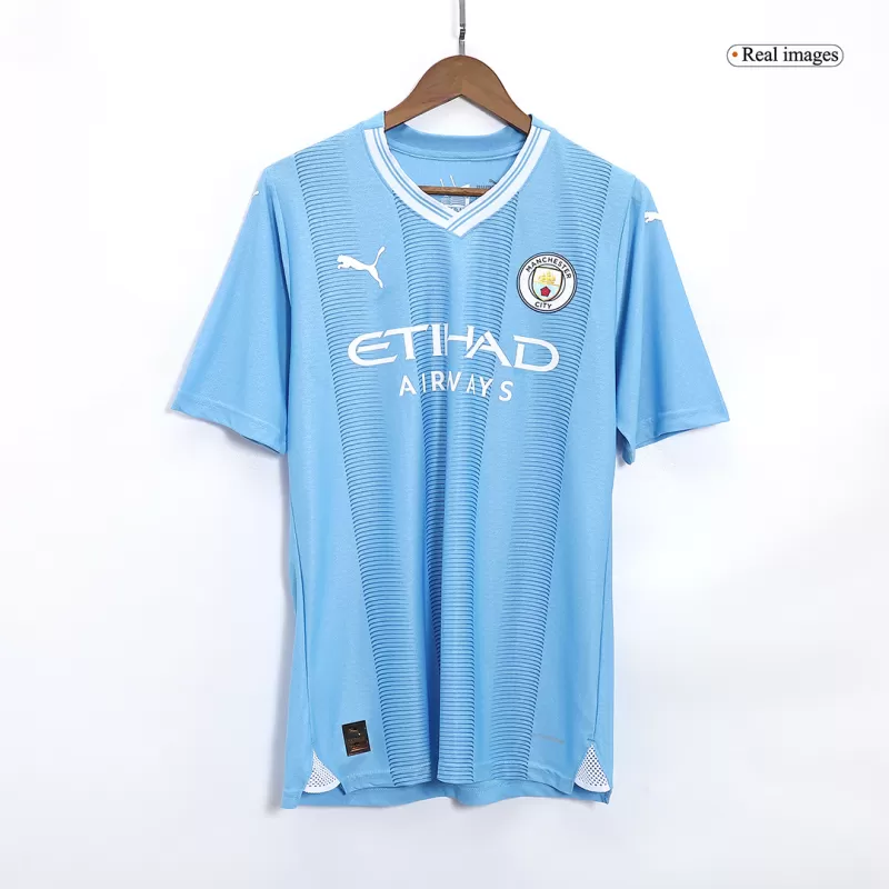 Manchester City Home Jersey Authentic 2023/24 - gojersey