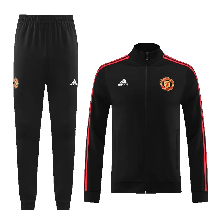 Manchester United Training Kit 2023/24 - Black (Jacket+Pants) - gojerseys