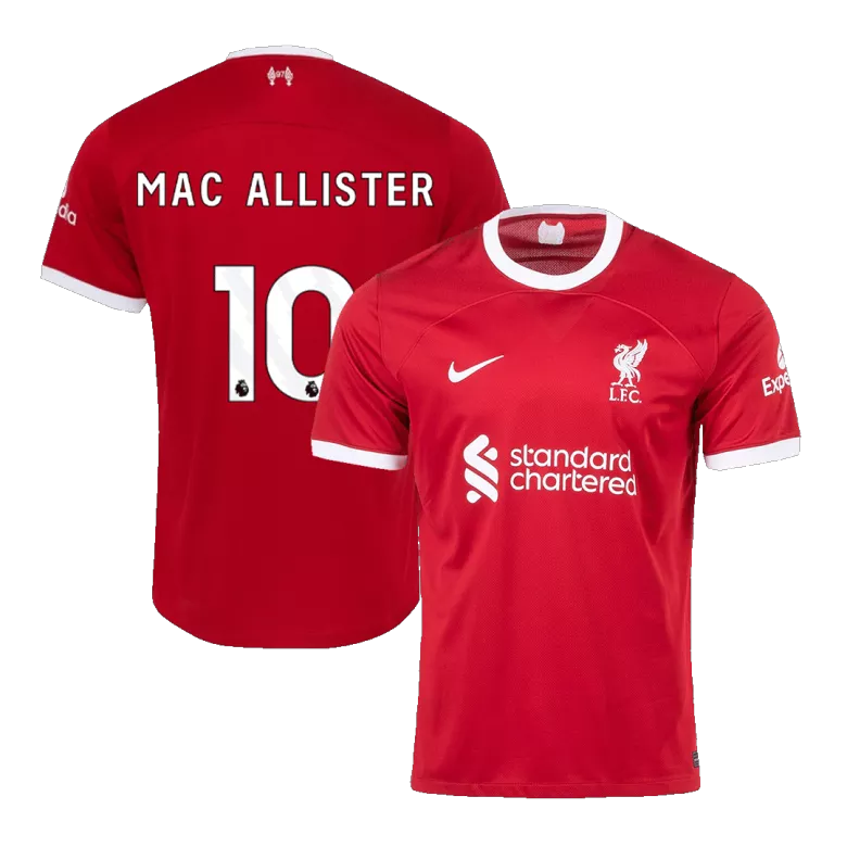Liverpool MAC ALLISTER #10 Home Jersey 2023/24 - gojersey