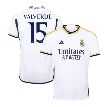 Real Madrid VALVERDE #15 Home Jersey 2023/24 - gojerseys
