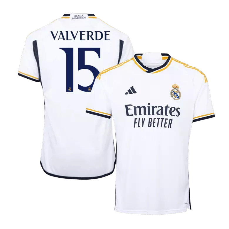 Real Madrid VALVERDE #15 Home Jersey 2023/24 - gojersey