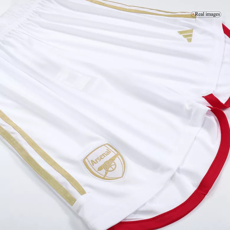 Arsenal Home Soccer Shorts 2023/24 - gojersey