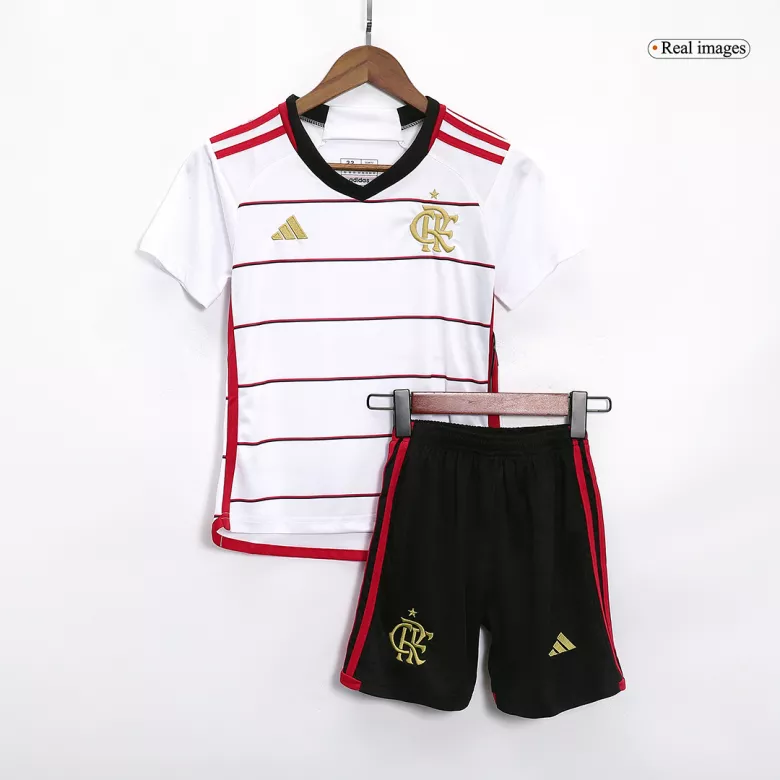 CR Flamengo Away Jersey Kit 2023/24 Kids(Jersey+Shorts) - gojersey