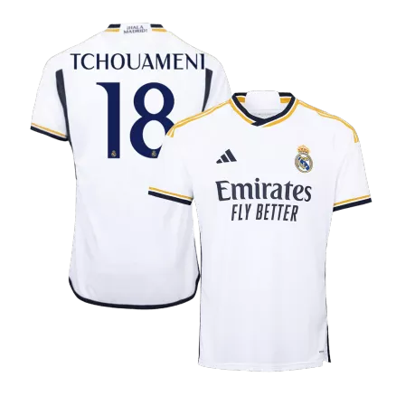 Real Madrid TCHOUAMENI #18 Home Jersey 2023/24 - gojerseys