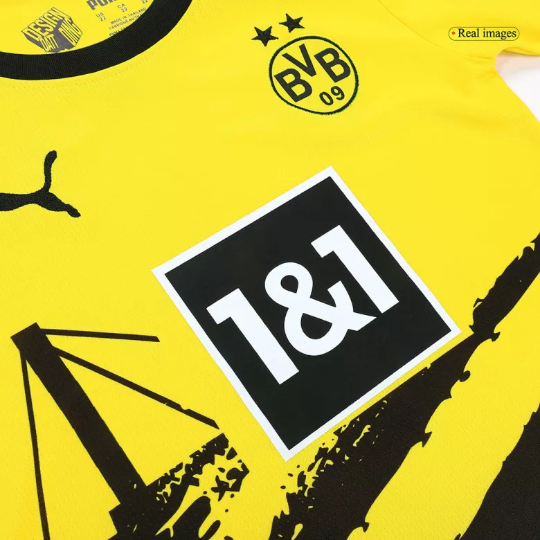 Borussia Dortmund Home Jersey Kit 2023/24 Kids(Jersey+Shorts) - gojerseys