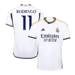 Real Madrid adidas Home Shirt 2023-24 - Womens with Rodrygo 11 printing