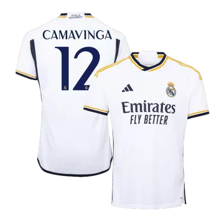 Real Madrid CAMAVINGA #12 Home Jersey 2023/24 - gojerseys