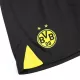 Borussia Dortmund Home Soccer Shorts 2023/24 - gojerseys