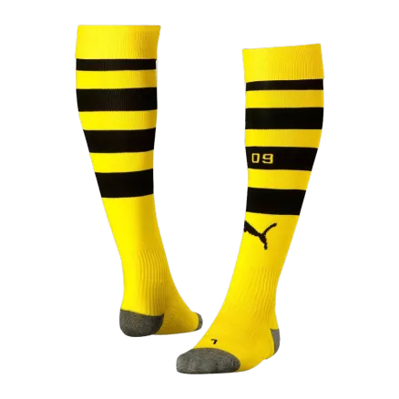 Borussia Dortmund Home Soccer Socks 2023/24 - Kid - gojerseys