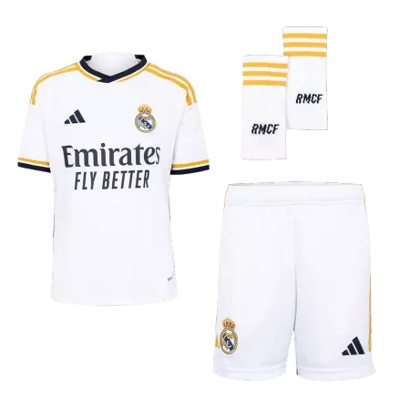 Real Madrid Home Jersey Kit 2023/24 Kids(Jersey+Shorts+Socks) - gojerseys