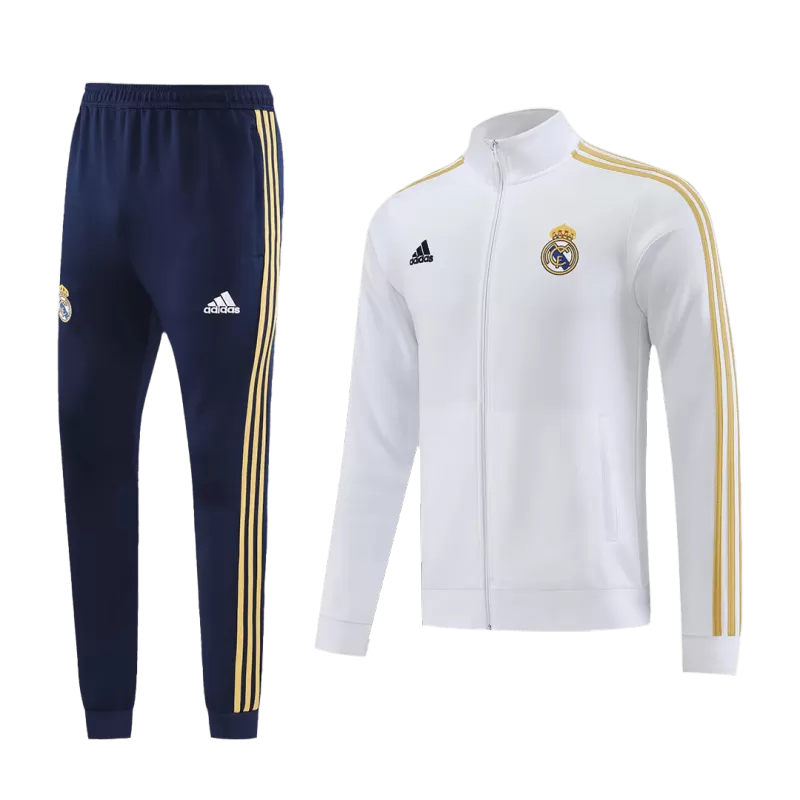 Real Madrid Training Kit 2023/24 - White with White available at gogoalshop