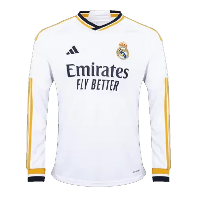 Real Madrid Long Sleeve Home Jersey 2023/24 - gogoalshop