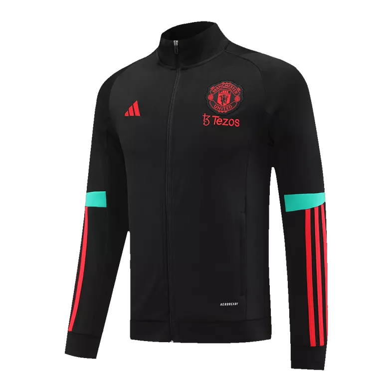 Manchester United Training Kit 2023/24 - Black (Jacket+Pants) - gojersey