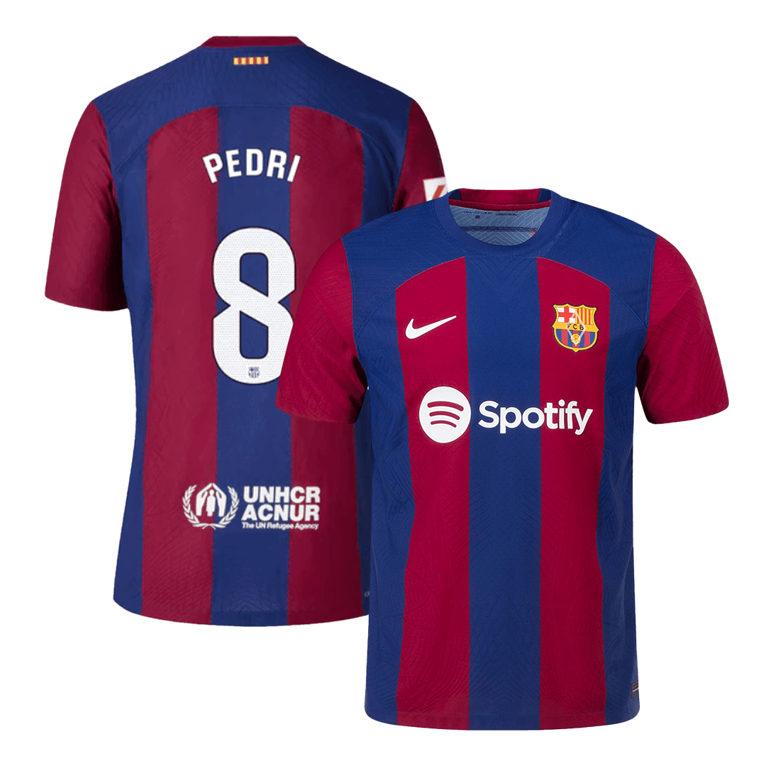 Barcelona PEDRI #8 Home Jersey Authentic 2023/24 | Goaljerseys