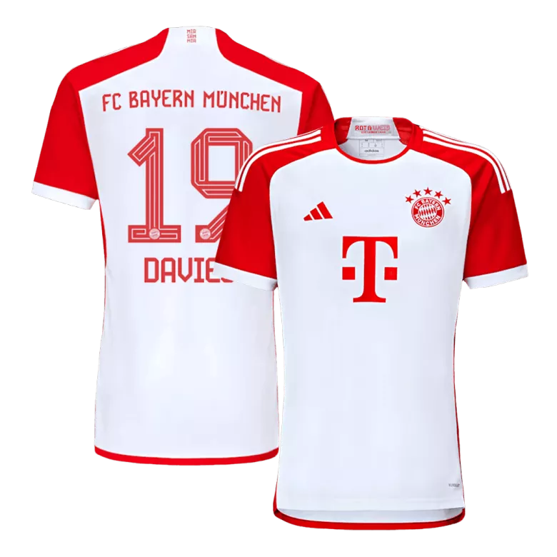 Bayern Munich DAVIES #19 Home Jersey 2023/24 - gojersey