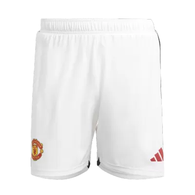 Manchester United Home Soccer Shorts Authentic 2023/24 - gojersey