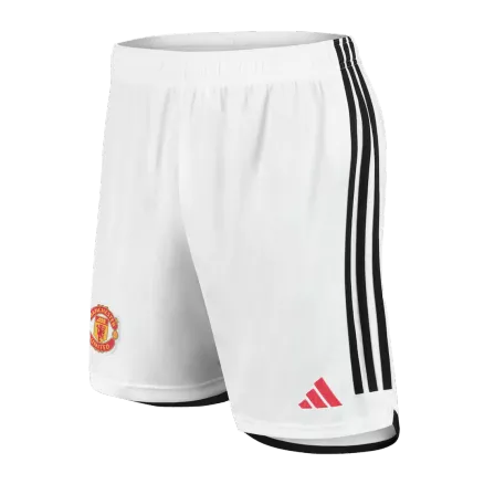 Manchester United Home Soccer Shorts 2023/24 - gojerseys