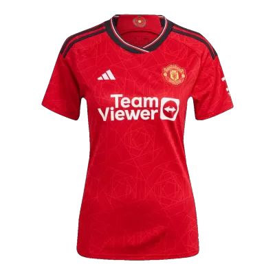 Women's Manchester United Home Jersey 2023/24 - gojersey