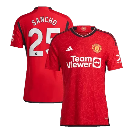 Manchester United SANCHO #25 Home Jersey Authentic 2023/24 - gojerseys