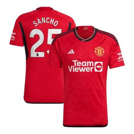 Manchester United SANCHO #25 Home Jersey 2023/24 - gojerseys