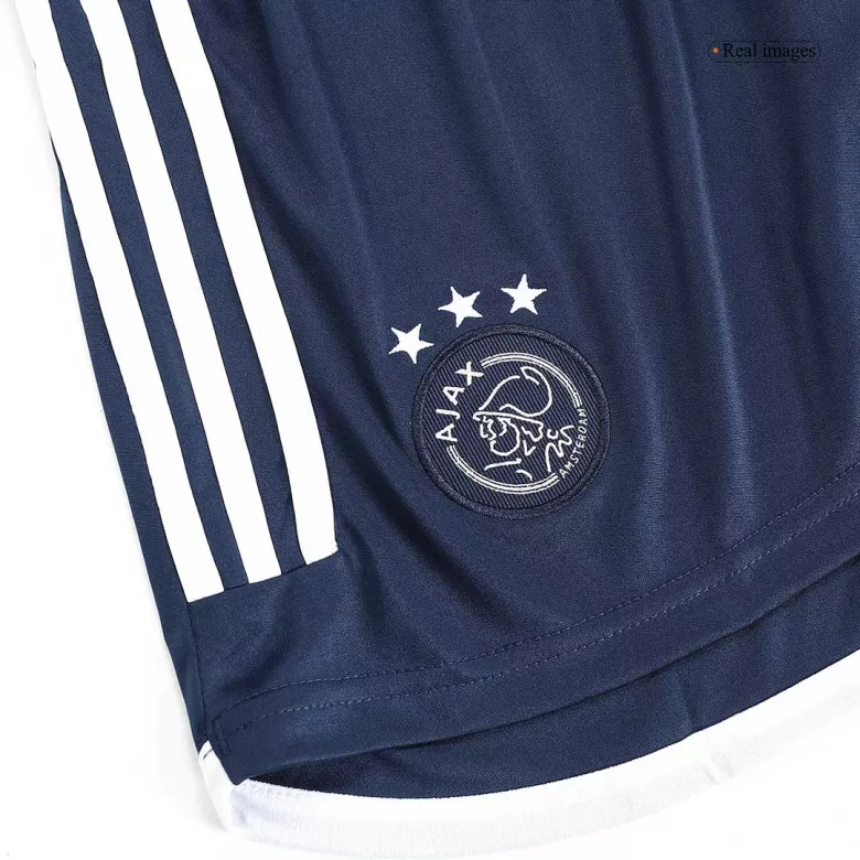 Ajax Away Soccer Shorts 2023/24 - gojersey