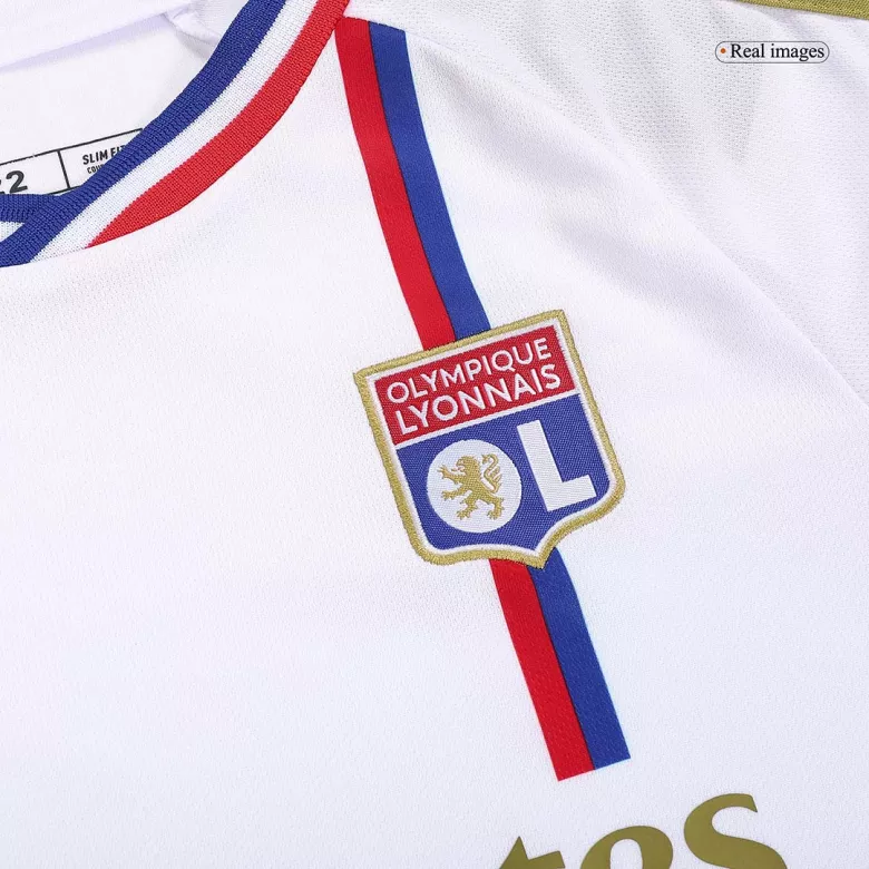 Olympique Lyonnais Home Jersey Kit 2023/24 Kids(Jersey+Shorts) - gojersey