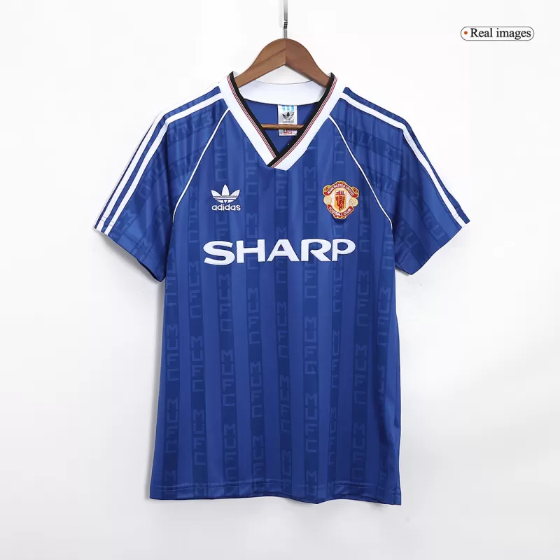 Manchester United Away Jersey Retro 88/90 - gojersey