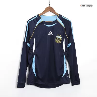 Argentina Away Jersey Retro 2006 - Long Sleeve - gojersey