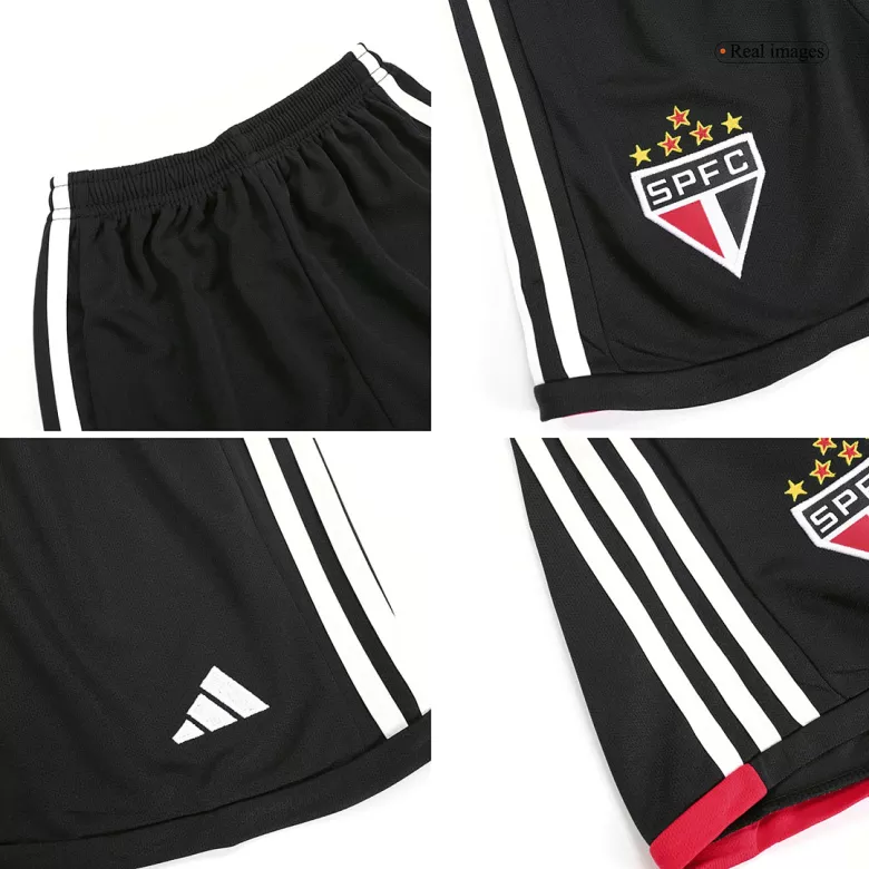 Sao Paulo FC Away Jersey Kit 2023/24 Kids(Jersey+Shorts) - gojersey