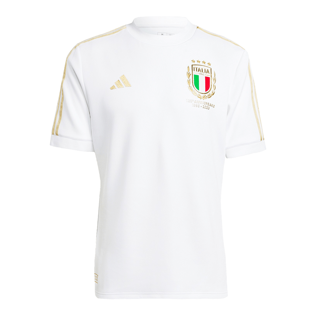 Women's Adidas Marco Verratti White Italy National Team 2023 Away Replica Jersey Size: Large