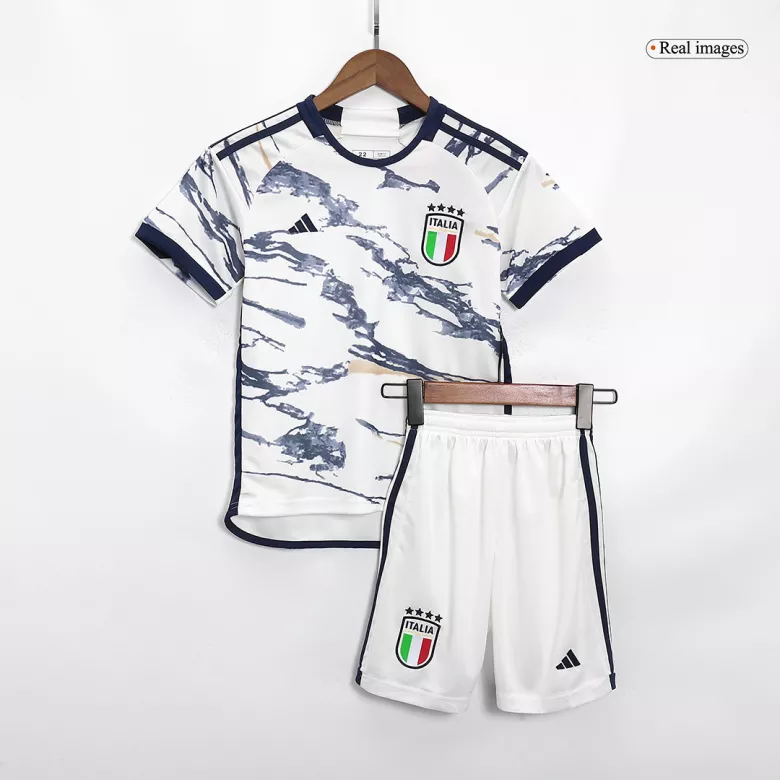 Italy Away Jersey Kit 2023/24 Kids(Jersey+Shorts) - gojersey