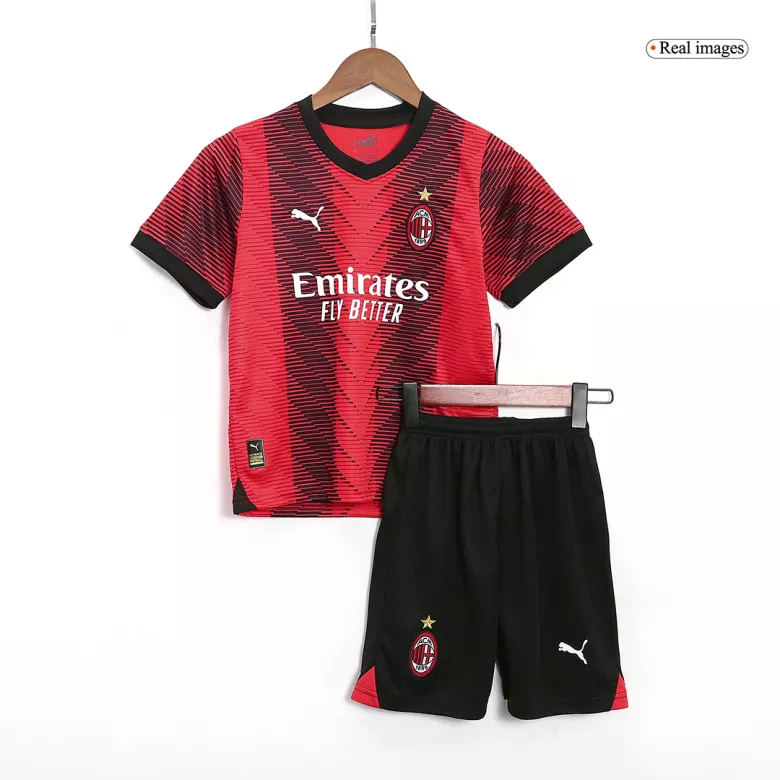 AC Milan Home Jersey Kit 2023/24 Kids - Discount - gojersey