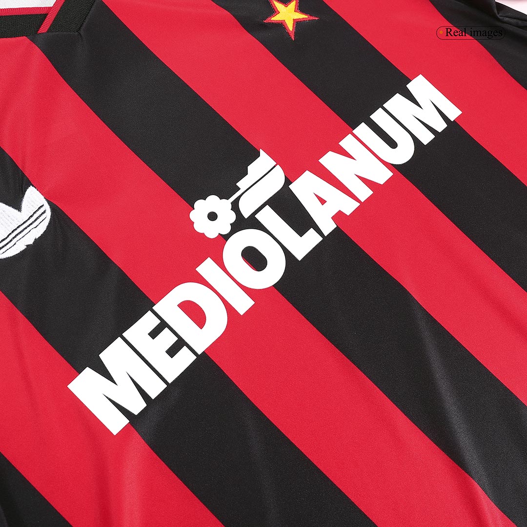 Retro 1991/92 AC Milan Home Soccer Jersey