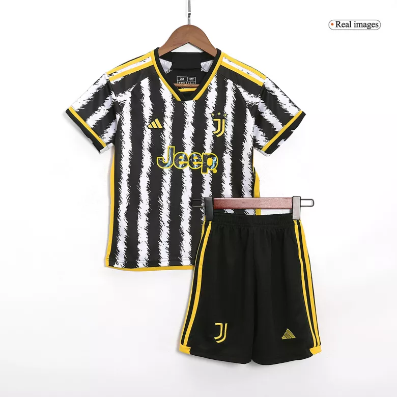 Juventus Home Jersey Kit 2023/24 Kids(Jersey+Shorts) - gojersey