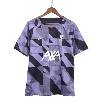Liverpool Pre-Match Training Jersey 2023/24 - Purple - gojersey