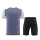 Customize Team Gray Soccer Jerseys Kit(Shirt+Short) - gojerseys