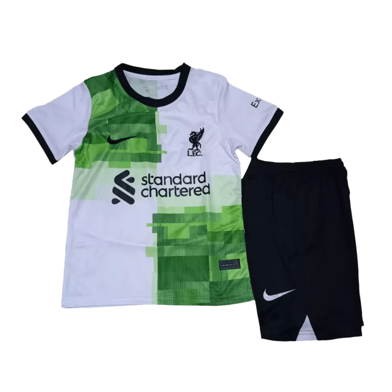 Liverpool Away Jersey Kit 2023/24 Kids(Jersey+Shorts+Socks) - gojersey