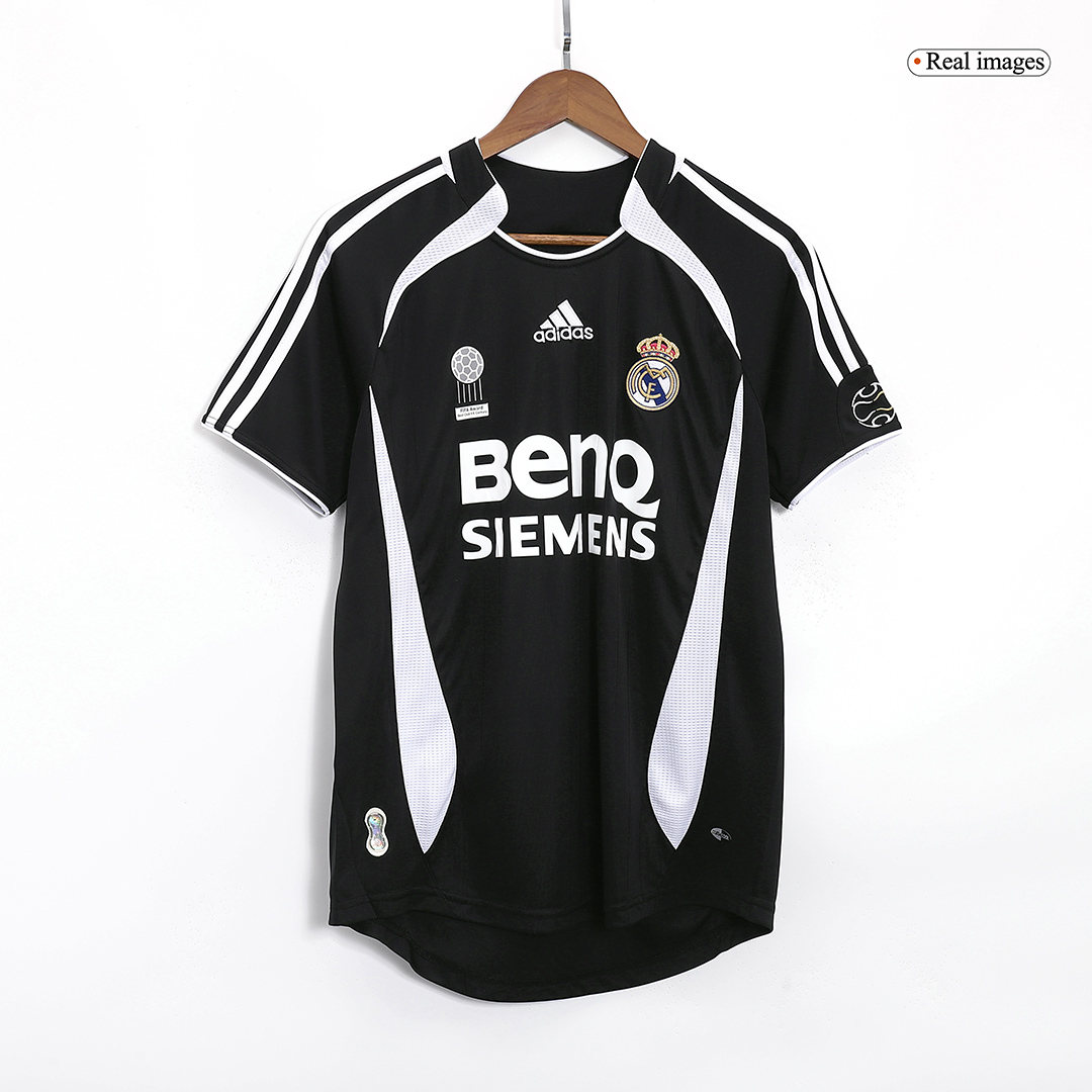 REAL MADRID 2006 2007 RONALDO 9 AWAY LA LIGA LONG SLEEVE SHIRT