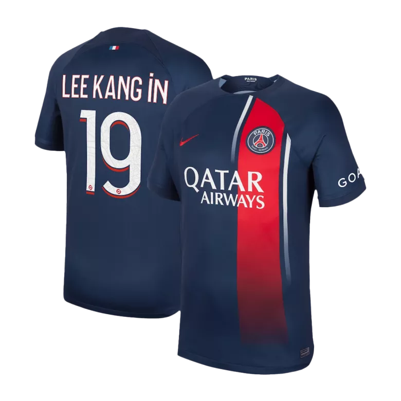 PSG LEE KANG IN #19 Home Jersey 2023/24 - gojersey