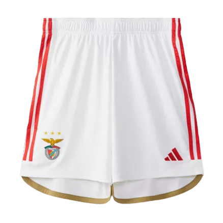 Benfica Home Soccer Shorts 2023/24 - gojerseys