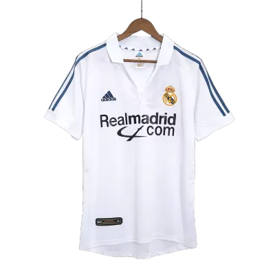 Real Madrid Home Jersey Retro 2001/02 - gojersey