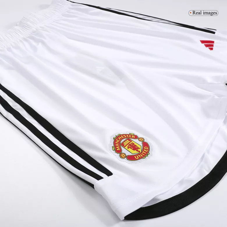 Manchester United Home Soccer Shorts 2023/24 - gojersey
