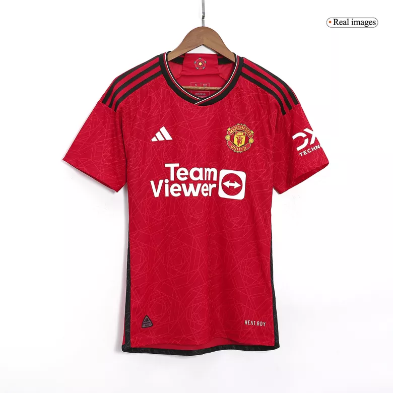 Manchester United Home Jersey Kit Authentic 2023/24 (Jersey+Shorts+Socks) - gojersey