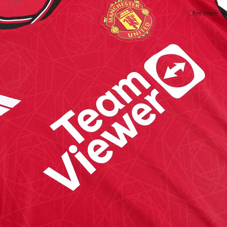 Manchester United Long Sleeve Home Jersey 2023/24 - gojersey