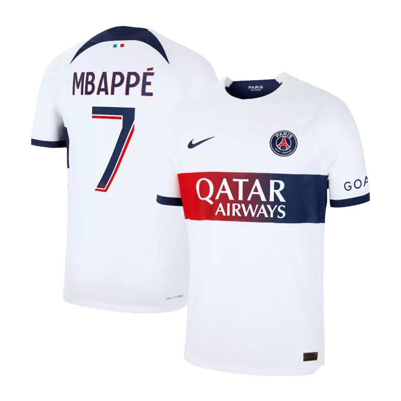 PSG MBAPPÉ #7 Away Jersey Authentic 2023/24 - gojersey
