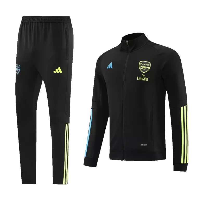 Arsenal Training Kit 2023/24 - Black (Jacket+Pants) - gojersey